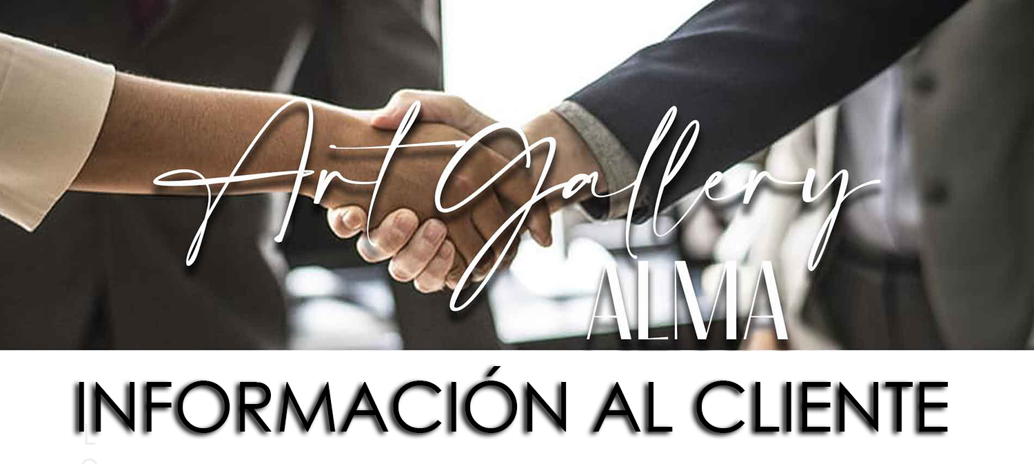 Observamos en la imagen dos personas saludándose con la mano en símbolo de confianza, una mano es de hombre y la otra de mujer, la imagen es la portada de la galería de Online Alma en su sección información al cliente.